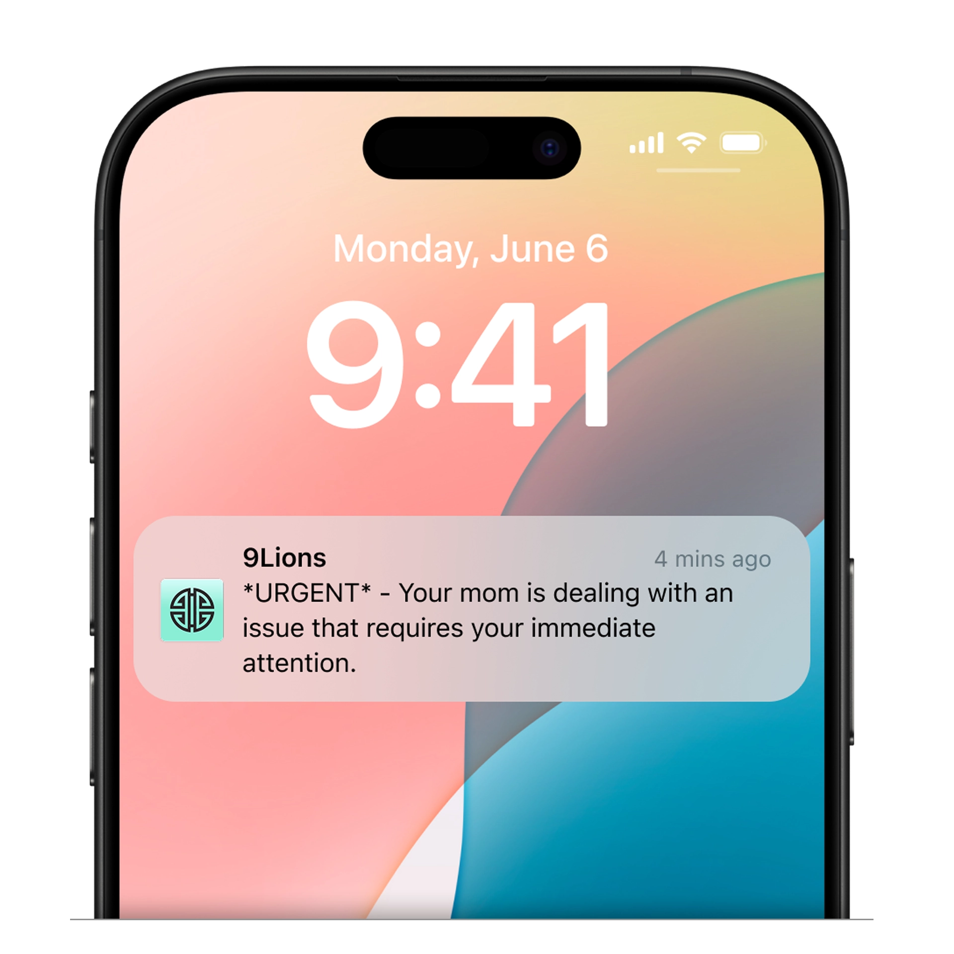 WhatsApp chat example